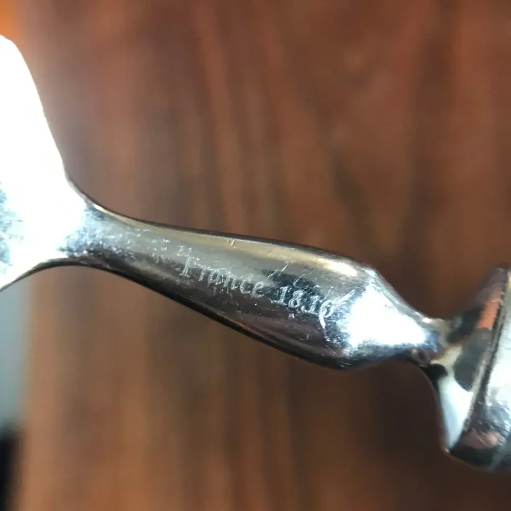 Williams Sonoma WSF15 Stainless France Glossy Silverware Single Dinner Fork